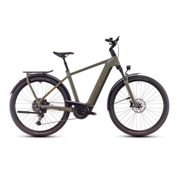 Cube Kathmandu Hybrid Pro 2025 Crossbar Electric Bike Dusty Olive