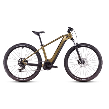 Cube Reaction Hybrid Performance 625 2025 Electric Bike Golden Lime