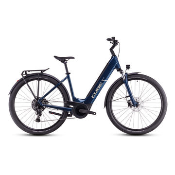 Cube Touring Hybrid One 500 2025 Easy Electric Bike Deep Sea