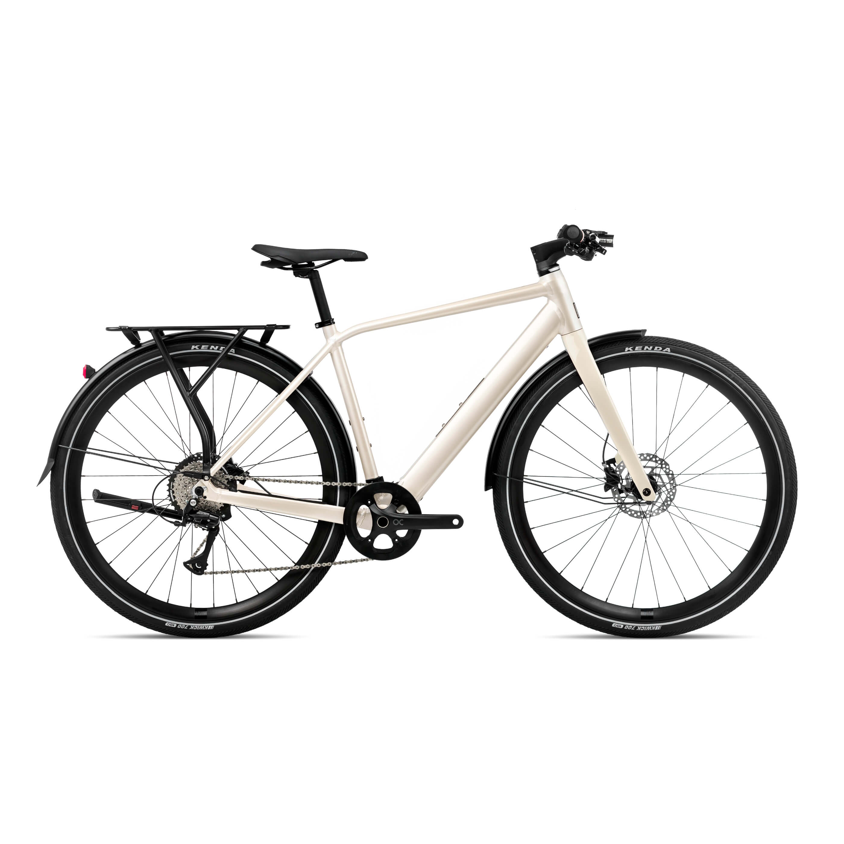 White best sale e bike